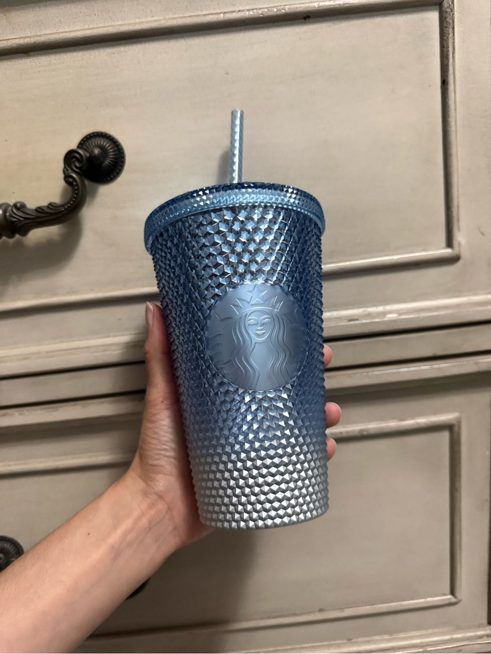 Starbuck Holiday 2023 ICICLE Blue Ombre Gradient Studded
